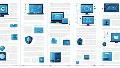 Newsletter illustration showing automated sales systems Newsletter illustration showing automated sales systems
